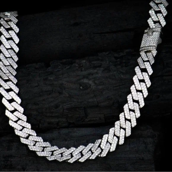 Men's/Woman’s Silver Chain Necklace - Picture 4 of 4